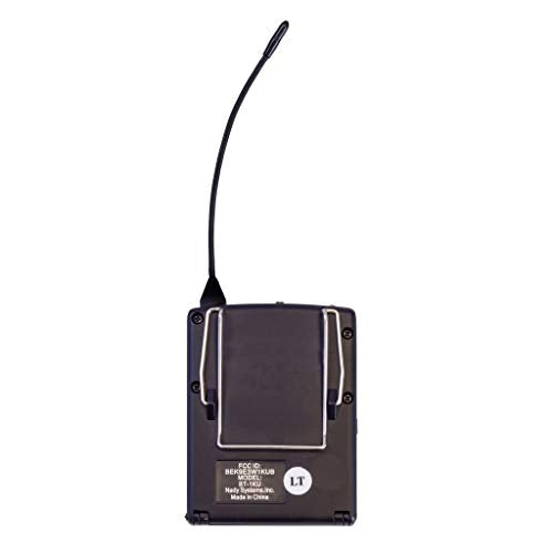 Nady W-1KU-LT-NEUS True Diversity 1000-Channel Professional UHF Lapel/lavalier Microphone Wireless System with Carrying Case - Autoscan - Automatic Transmitter Pairing - All Metal Construction - size: Single Transmitter, style: Lavalier Microphone System