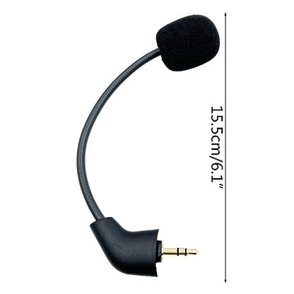 Microphone Replacement Mic for New Version II Wireless Gaming, Detachable Headphones Mic Boom