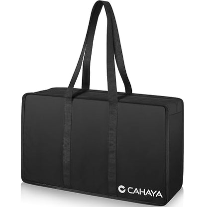 CAHAYA Music Stand Carrying Bag High Capacity Universal Carrying Case Portable for Solid Sheet Music Stand Microphone Stand Speaker Guitar Stand CY0323 | Suitable for Solid Sheet Music Stand Microphone Stand Speaker Guitar Stand
