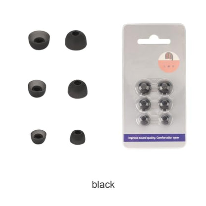 6 Pairs Replacement Earbud Tips for JABRA Elite 8 Active Earbud Covers Silicone Earcups Elite 8 Active Ear Caps Earbuds Headset Accessories Anti-Slip Anti-Scratch Dust-Proof Soft Silicone