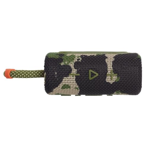 JBL Go 3 - Portable Mini Bluetooth Speaker, big audio and punchy bass, IP67 waterproof and dustproof, 5 hours of playtime, speaker for home, outdoor and travel (Camo) - color: Camo, style: GO3