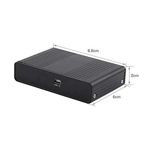 USB 2.0 External Sound Card, 6 Channel External Audio Adapter with SPDIF, Audio Sound Card Adapter for PC Laptop Recording, Plug and Play