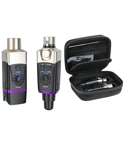 Xvive U35C Wireless Condenser Microphone System 5.8GHz with CU3 Hard Case