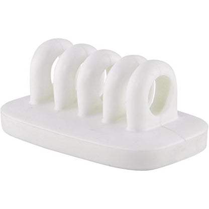 Cable Clip Holder Weighted Desktop Cord Management Fixture (White) - color: White