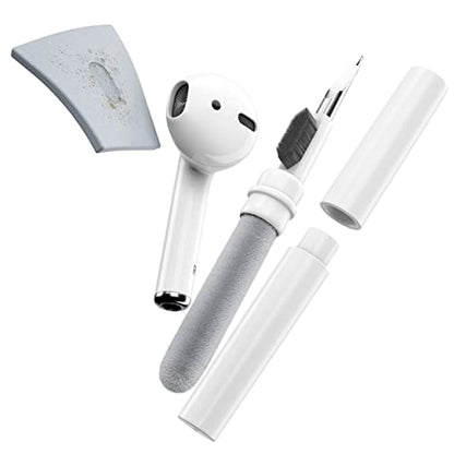 KeyBudz Air Care AirPods Cleaning Kit Accessories Set - Safely Sanitize, Clean and Maintain Your AirPods, AirPods Pro and Other Earphones - Includes Sticky Squares Putty Gunk Remover (AirCare 1.0)