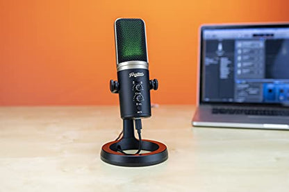 Headliner Roxy Stereo USB mic with Dual Condenser Capsules for Mac, PC, iOS, Android, Gaming, Recording, Streaming and Podcasting - style: Roxy Stereo USB mic