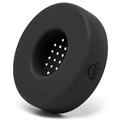 WC SweatZ Solo - Patented Earpad Sweat Covers for Beats Solo 4 & 3, Made by Wicked Cushions | Sweatproof & Machine Washable | Black - color: Black