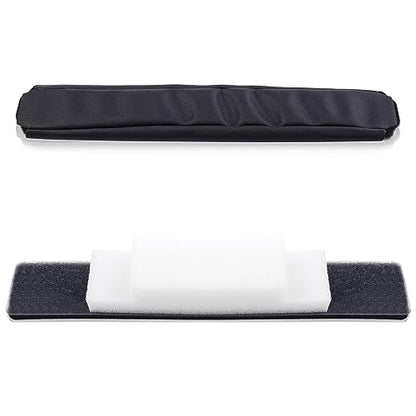 Alitutumao Replacement Earpads Ear Cushions Ear Cups Repair Parts Compatible with Monster Beats by Dr. Dre Pro Detox Headphones Memory Foam Ear Pads (Black Headband) - color: Black Headband