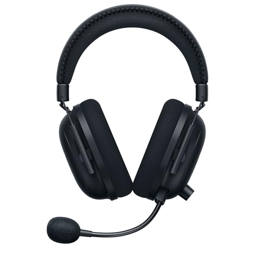 Razer BlackShark V2 Pro Wireless Gaming Headset: THX 7.1 Spatial Surround Sound - 50mm Drivers - Detachable Mic - for PC, PS5, PS4, Switch, Black - color: Black, style: Gen 1