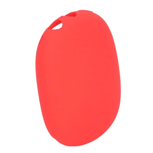 Headphone Protective Cover Kit for iOS Over Ear Headset, Silicone Headband Pad Beam Cushion Earpad Ear Cup Covers Set, Replacement Protector with Precise Openings, Washable (Red) - color: Red