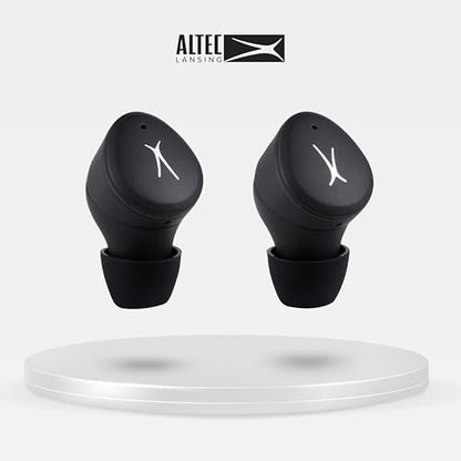 Altec Lansing - Wireless Sport Earbuds, Waterproof, Bluetooth - color: Black
