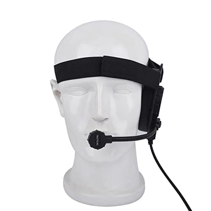 Under-Helmet Single-Ear Bowman-Style 7.0mm TP-120 Headset for Civilian U94