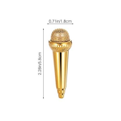 YARNOW 2pcs Portable Tiny Microphone for Phone Video Recording