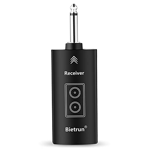 Bietrun Receiver/Adapter Only WXM09, WXM09A, WXM19, WXM19A, WXM21, WXM31, WXM31-2 Wireless Microphone (1/4") with Bluetooth