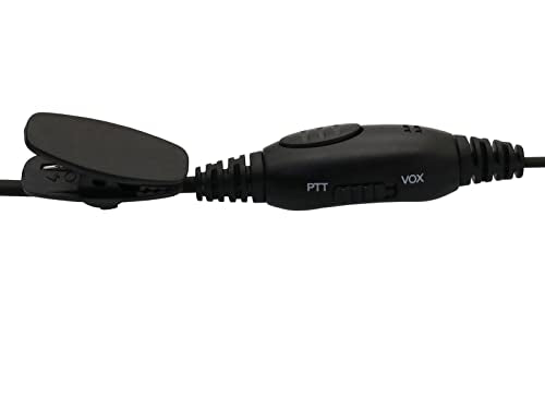 Overhead Headsets Headphones with VOX-PTT Boom Mic Compatible with Motorola Radios Walkie Talkie RDM2070d CP200 CP200d CLS1410 CLS1413 CLS1450 2-pin