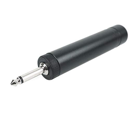 1/4-Inch 6.35mm Mono Male to 1/8-Inch 3.5mm Female Audio Adapter Connector Converter for Microphone Amplifier Sound Console Sound Pickup Headphone