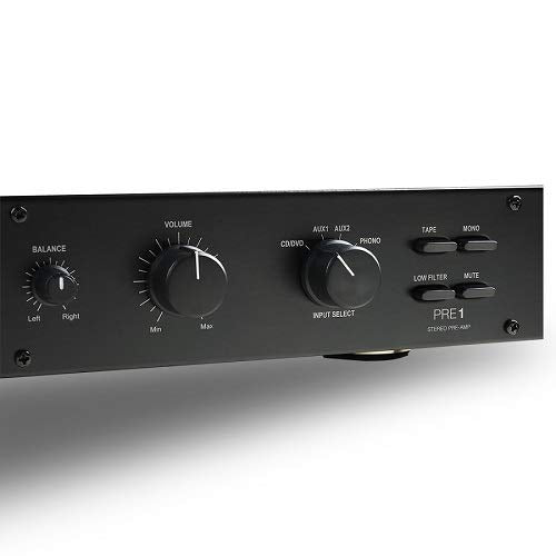 OSD Audio Pre-1 High Definition Preamplifier – Multi Source Select Phono Ready