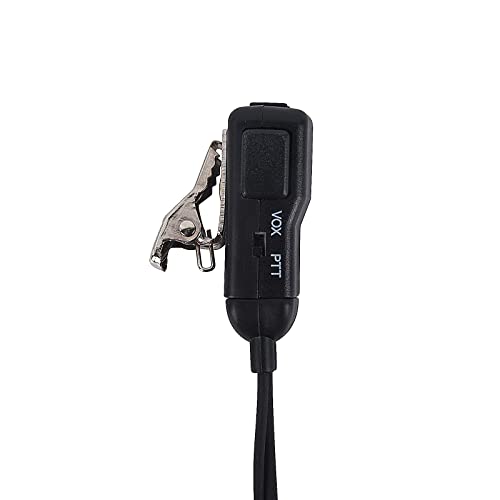 Pdflie AVPH3 Surveillance Earpiece with VOX PTT Headset with Mic for Midland Walkie Talkie GXT1000VP4 lxt600vp4 t71 t71vp3 ltx600pa lxt500pa LXT600 GXT1000 LXT GXT GMRS FRS Handheld Radios