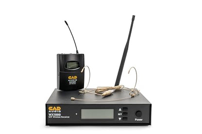 CAD Audio WX1000BP UHF Wireless Bodypack Mic System - style: WX1000BP