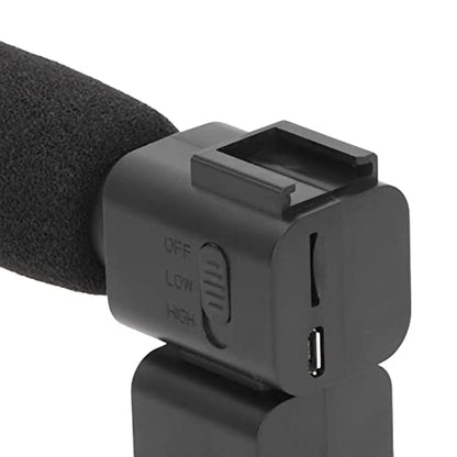 Stereo Shock Absorbing Video Recording Microphone for Camera Studio Recording, Home Recording, Podcasting and Streaming