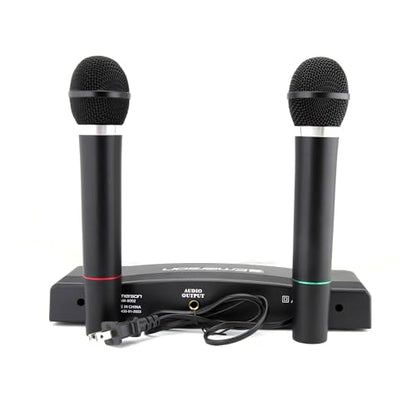 Emerson EAM-9002 Wireless Microphone, Black