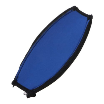 Headphones Headband Cover for QC15 QC2 QC35 QC25 Headset Headband Cushion Pads Bumper Cover Zipper Replacement (Blue) - color: blue