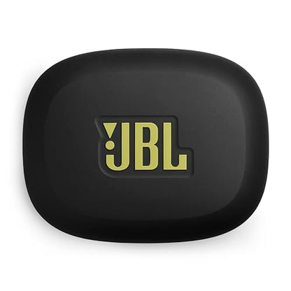 JBL Endurance Peak 4 - Cancelling Sport Earbuds - Black | Adaptive Noise Cancelling with Smart Ambient, IP68 water and dust proof, Secure fit with TwistLock design - color: Black/Lime