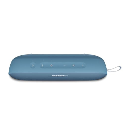 Bose SoundLink Flex Bluetooth Speaker (2nd Gen) - Portable Outdoor Speaker with Hi-Fi Audio, Waterproof and Dustproof, USB-C, Up to 12 Hours Battery Life, Blue Dusk - color: Blue Dusk