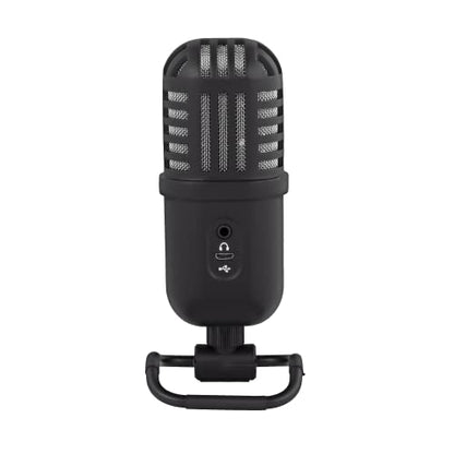 Nady USBee USB Microphone, Computer Condenser Gaming Mic for PC/Laptop, Headphone Output, Volume Control, Plug and Play, LED Mute Button, for Streaming, Podcast, Studio Recording, All Metal