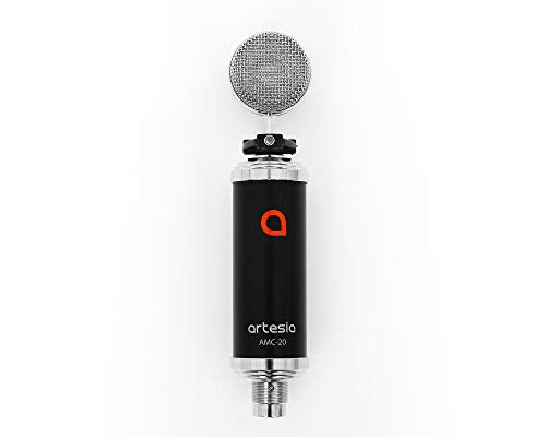 Artesia AMC-20 Studio Large-Diaphragm Condenser Microphone w/Shock Mount + Pop Filter & 8' XLR Cable