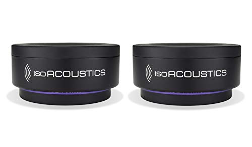 IsoAcoustics Iso-Puck Series Acoustic Isolators (Iso-Puck 76, 40 lbs or Less/Unit, 2-Pack) - size: Iso-Puck 76, 2 Pack
