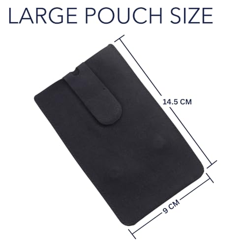 URSA Live Pouch: Premium Belt & Instrument Strap Pouch for Wireless Transmitters & Receivers. Quick and secure removal and attachment. Compatible with Line 6, Sennheiser, Shure & More - color: Large