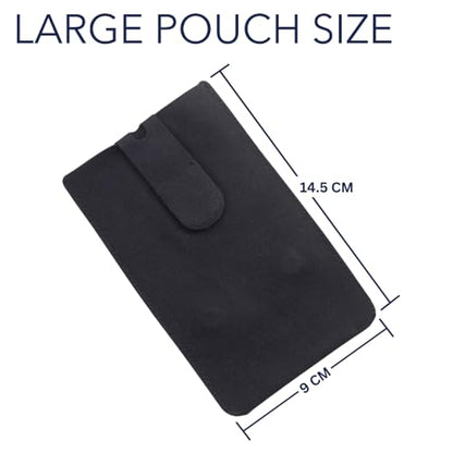 URSA Live Pouch: Premium Belt & Instrument Strap Pouch for Wireless Transmitters & Receivers. Quick and secure removal and attachment. Compatible with Line 6, Sennheiser, Shure & More - color: Large