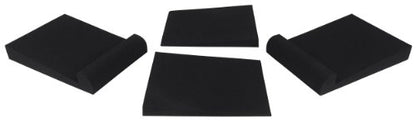 Rockville RRS263M Gray Foam Studio Monitor Isolation Pads, 10.5" x 13" | 3 Adjustable Angles, High Density Foam, Supports Up to 100 Lbs, Pair for 2 Monitors, Eliminates Vibrations, Decoupling Design
