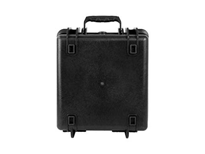 Monoprice Weatherproof/Shockproof Hard Case - IP67 Level dust and Water Protection up to 1 Meter Depth with Customizable Foam, 19" x 16" x 6", Black - color: Black, size: 18.8 Liter, style: Case