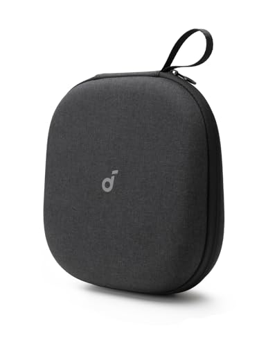 soundcore by Anker, Headphones Case, Compatible with All soundcore Over-Ear Headphones, Anti-Scratch, Water and Dust Resistant, Impact-Resistant, Pocket for Cables, Detachable Tray, Sturdy Strap | Anti-Scratch, Water and Dust Resistant, Impact-Resistant,