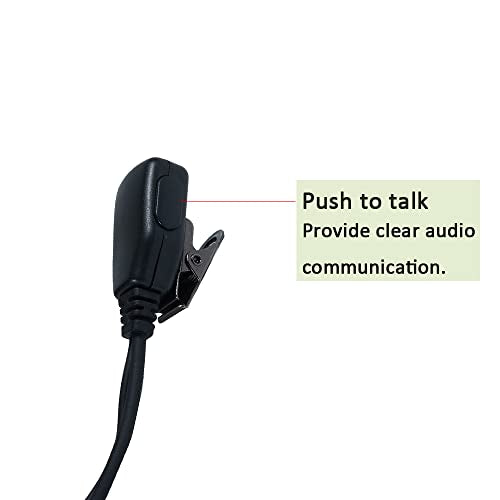 Uv-5r Headset for Baofeng,Walkie Talkie Earpiece for BF-888S BF-F8HP BF-F9 Kenwood TK-2107 TK-3107 H777 RT7 RT21 Radio
