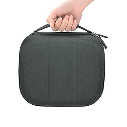 Linkidea Headphones Carrying Case Compatible with Audio-Technica ATH-M50X, ATH-GDL3 and More, Protective Hard Shell Travel Bag with Cable, Charger Storage (Dark Grey)