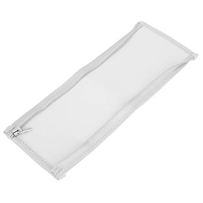 Headphone Headband Cover, Premium Protein Leather Replacement Cushion with Zipper Design for Iron Triangle M50 Headphones, Soft Comfortable Anti-Slip White - color: White