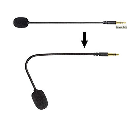 Turtle Beach Replacement Game Headphone Mic Boom Compatible with Force XO ONE Stealth 420X Recon 320 Z60 Headset 3.5mm