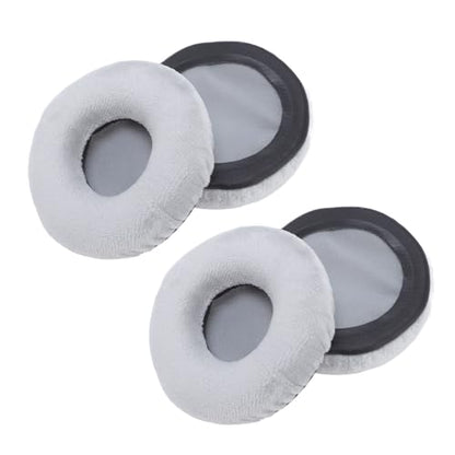 Replacement Ear Pads, 4 Pcs Soft Velour Foam Cushions for Over-Ear Headphones