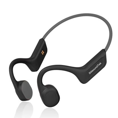Bone Conduction Headphones,IPX7 Waterproof Wireless Bone Headphones,Open Ear Headphones Bluetooth 5.3 Built-in Mic,10H Playtime for Running,Cycling,Hiking,Gym,Workout. - color: Matte Black