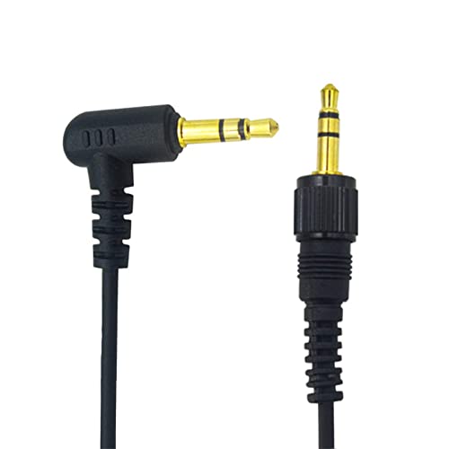 3.5mm TRS Aux Cord, Stereo Audio Cable Jack Adapter Compatible with Sony D11/V1/D21 Sennheiser Wireless Microphone, 1/8" Male to Male Audio Aux Cable Connect to Camera 1.97FT - size: 3.5mm Aux Cord Stereo Audio Cable Adapter