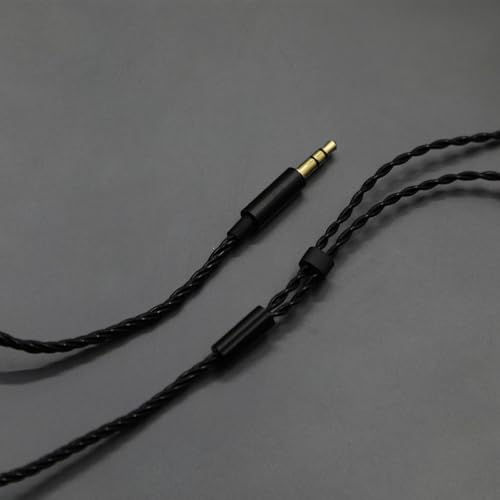 IEM Cable 4N OCC Silver-Plated Earphone in Ear Monitor Cable,1.2M Original Replacement Cable for KZ ZSN PRO/X/ZS10 PRO/ZS10 PRO X/EDX PRO/ZAR/AS24/DQS (Recessed 2Pin)