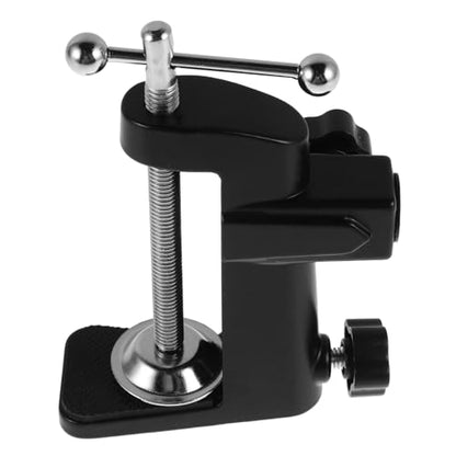 VICASKY Adjustable Mic Arm Desk Mount with Heavy Duty Metal Base Space Saving Holder for Podcasting Streaming and Recording Easy Setup with Broad Compatibility