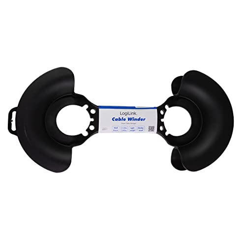 LogiLink cable reel and storage of cables up to 20 m in length, can be hung