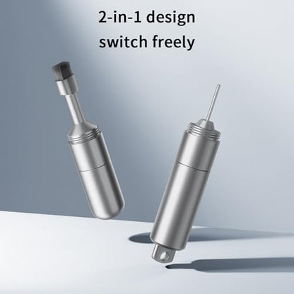 2 In 1 Sim Card Tray Removal Tool Eject Pin Earbuds Cleaning Brush Reset Tools Needle Opener Cleaner Pen Kit For IPhone Airpods