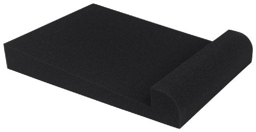 Rockville APM8D 8" Powered Active Studio Monitor Pair with RRS263M Pads | Dark Wood, 500W Peak / 250W RMS, Class D Bi-Amped, USB/XLR/TRS/RCA Inputs, RRS263M 3-Angle Isolation Pads, Studio, 4-items