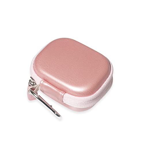 Case for Raycon Everyday Earbuds Classic Bluetooth Wireless with Microphone - Stereo Sound, Active Noise Canceling, in-Ear Bluetooth Headset True Wireless Earbuds (Rose Gold) - color: Rose Gold