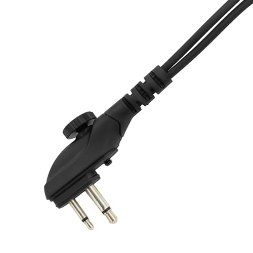 Radio Headset Walkie Talkie Earpiece with Mic Ear Piece 2 Way Radio Earphone 2pin Headphone Compatible for Hyt Hytera bd502i bd552i bd612i tc508 pd562i pd402i pd482i
